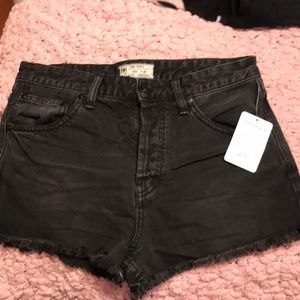 Black free people shorts